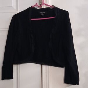 White House Black Market Women's Black Shrug